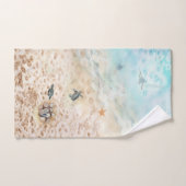 ウミガメの航海 バスタオルセット (ハンドタオル)