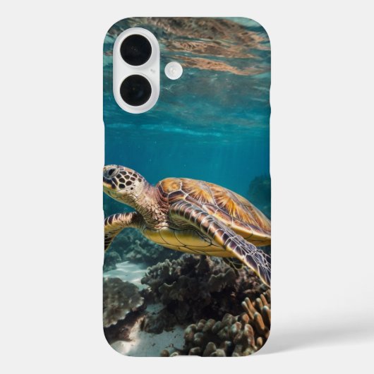 ウミガメの航海 Case-Mate iPhoneケース (裏面)