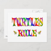 ウミガメの規則 ポストカード (正面/裏面)