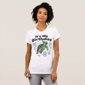 ウミガメの誕生日Tシャツデザイン_1 Tシャツ (正面フル)