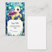 ウミガメの赤ちゃんシャワーで魅了される エンクロージャーカード (正面/裏面)