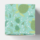 ウミガメの赤ちゃんシャワーの下 フェイバーボックス (上部)