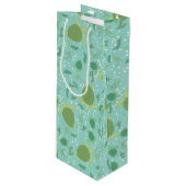 ウミガメの赤ちゃんシャワーの下 ワインギフトバッグ (正面アングル)