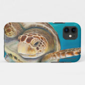 ウミガメの電話箱 Case-Mate iPhoneケース (裏面(横))