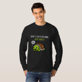 ウミガメの飼い主 Tシャツ (正面フル)