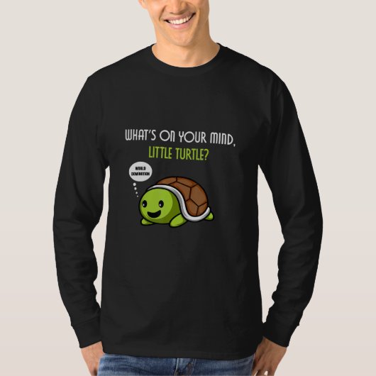 ウミガメの飼い主 Tシャツ (正面)