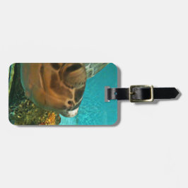 ウミガメの驚き ラゲッジタグ