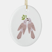 ウミガメの鳩 セラミックオーナメント (右)