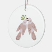 ウミガメの鳩 セラミックオーナメント (左)