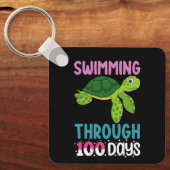 ウミガメの100日を泳ぐ キーホルダー (正面)