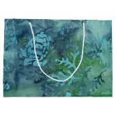 ウミガメろうけつ染め ラージペーパーバッグ (裏面)