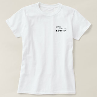 ウミガメを救って下さい Tシャツ