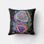 ウミガメカスタマイズの枕 – 背景色 クッション (裏面)