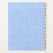 ウミガメカラフルの束抽象芸術マーク貝 プランナー手帳 (裏面)