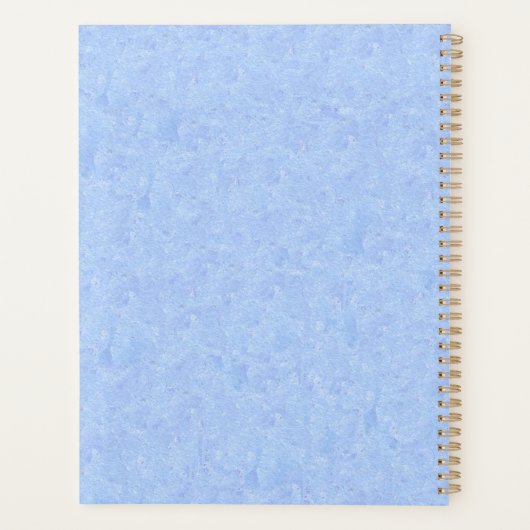 ウミガメカラフルの束抽象芸術マーク貝 プランナー手帳 (裏面)