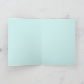 ウミガメグリーティングカード カード (内部)