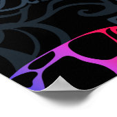 ウミガメサイケデリック:ボホ海 ポスター (角)