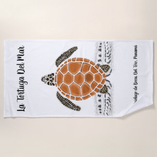 ウミガメタオルのLa Tortuga Del Mar ビーチタオル