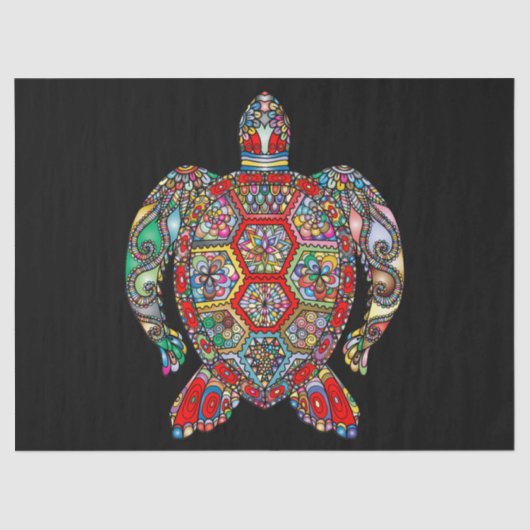 ウミガメティッシュペーパー 薄葉紙 (正面)