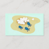 ウミガメデザイン 名刺 (裏面)