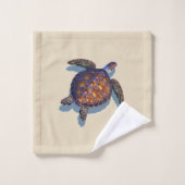 ウミガメバスタオルセット バスタオルセット (ウォッシュタオル)