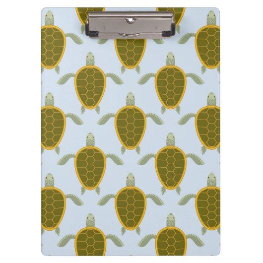 ウミガメパターンの群 クリップボード (正面)