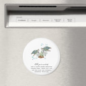 ウミガメパーソナライズされた類 マグネット (インサイチュ (食洗機))