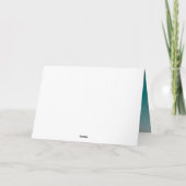 ウミガメパーソナライズされた カード (裏面)