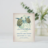 ウミガメビーチトロピカルザデイト 案内ポストカード (スタンド正面)