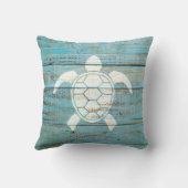 ウミガメビーチ風化木材 クッション (裏面)