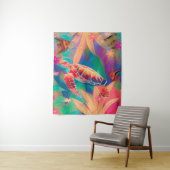 ウミガメファンタジーシーン中 タペストリー (インサイチュ)