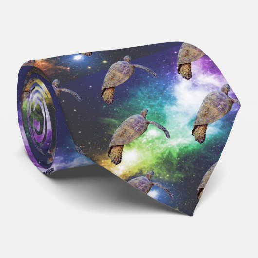 ウミガメプリント ネクタイ (ロール)