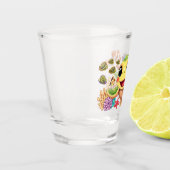 ウミガメベビーハッピー&カワイキャラクター ショットグラス (左)