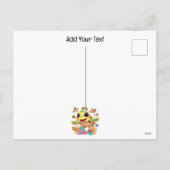 ウミガメベビーハッピー&カワイキャラクター シーズンポストカード (裏面)