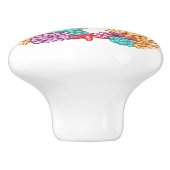 ウミガメベビーハッピー&カワイキャラクター セラミックノブ (側面)