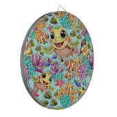 ウミガメベビーハッピー&カワイキャラクター ダーツボード (正面左)