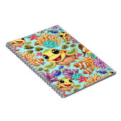 ウミガメベビーハッピー&カワイキャラクター ノートブック (右側)