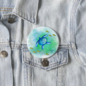 ウミガメボタン 缶バッジ (インサイチュ)