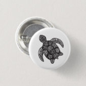 ウミガメボタン 缶バッジ (正面&裏面)
