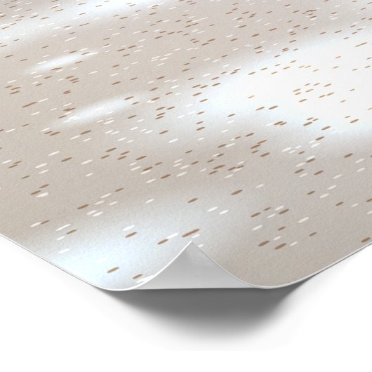 ウミガメモダンかわいい1歳の誕生日マイルストーン ポスター (角)