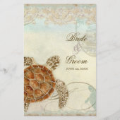 ウミガメモダン沿岸海ビーチスワーズスタイル (裏面)