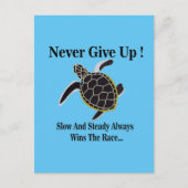 ウミガメ与えが来ない ポストカード (正面)