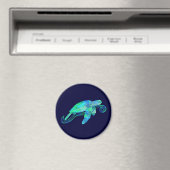 ウミガメ図 マグネット (インサイチュ (食洗機))