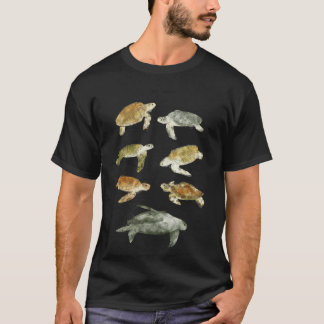 ウミガメ女子 Tシャツ