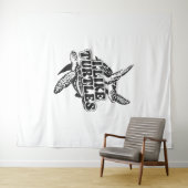 ウミガメ好き タペストリー (インサイチュ(横))