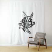 ウミガメ好き タペストリー (インサイチュ)