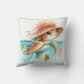 ウミガメ帽 クッション (裏面)