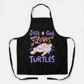 ウミガメ恋人 エプロン (正面)