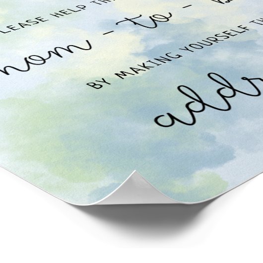 ウミガメ救済のマ忙しマアドレス ポスター (角)