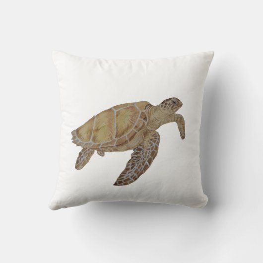 ウミガメ枕 クッション (裏面)